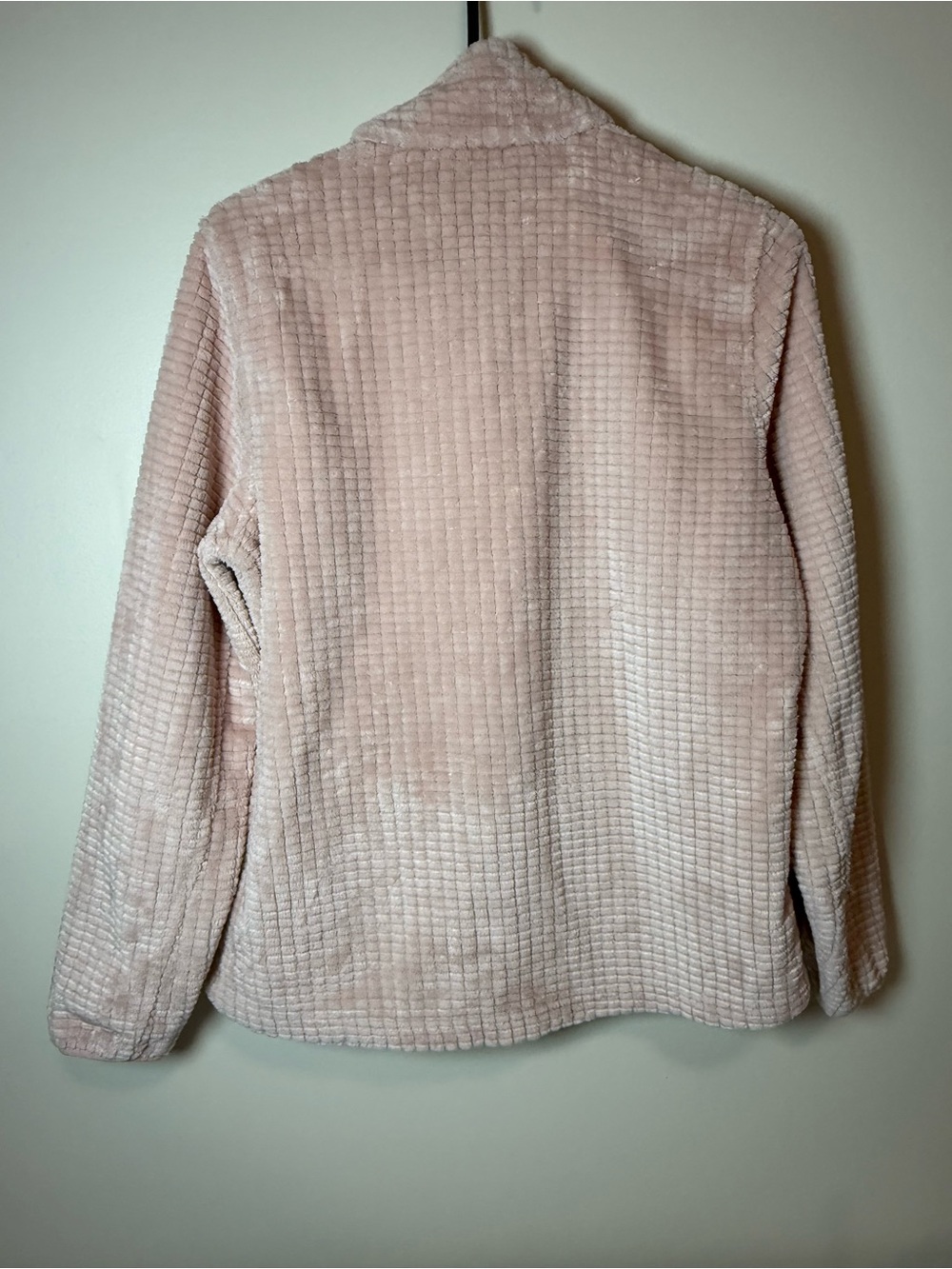 Orvis Plush Quarter-Zip Pullover Jacket - Dusty Pink - Picture 5 of 8